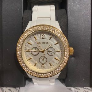 Women’s White Express Watch